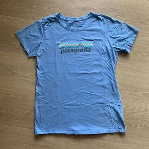 Patagonia Blue T-Shirt, Size S